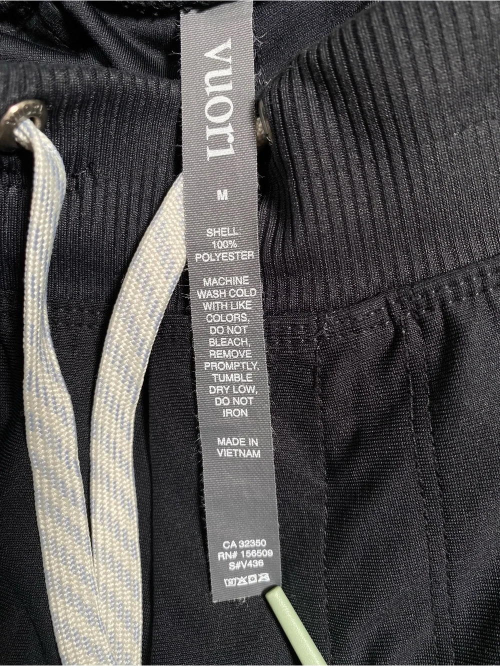 Vuori Men's Black Meta Joggers